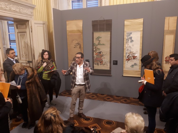 Giappone geisha samurai villa reale monza