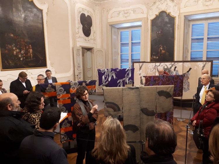reggia monza collezione kimono mostra geisha e samurai