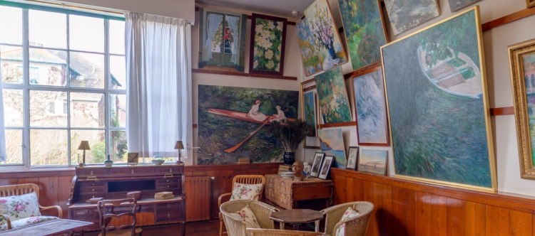 monet claude giverny casa