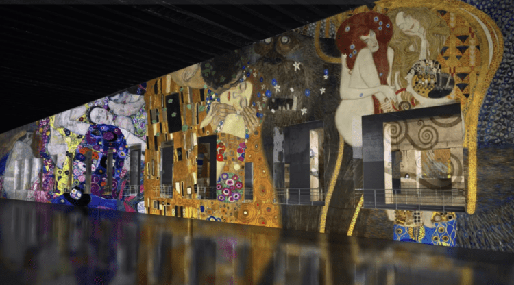 bassins de lumieres - klimt